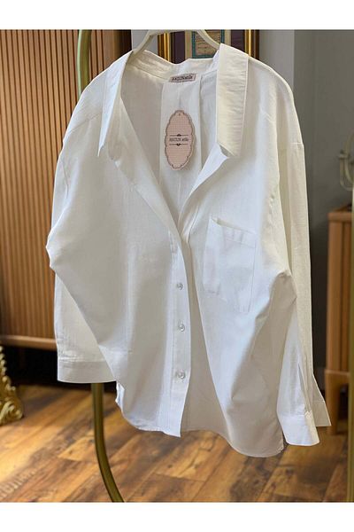 Hatun Atila Long Sleeve Shirt 5191 White