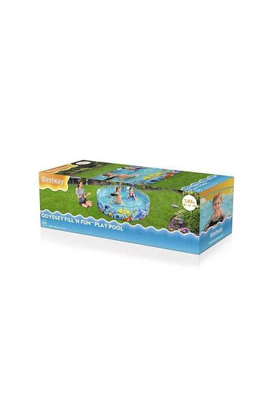 BESTWAY Fill & Fun Swimming Pool 183x38 cm