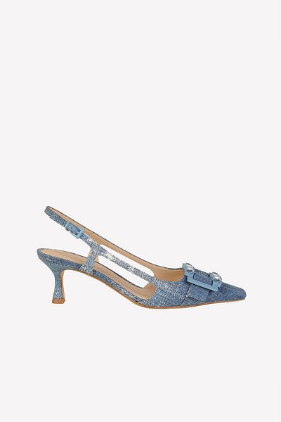 ROBERTO FESTA VINTAGE JEANS SHOES - ROBERTO FESTA - GREEN, 40