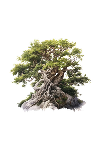 INOVATIX Set de 8 bucăți, autocolant bonsai, INOVATIX®. 6 cm