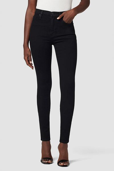 Hudson BARBARA HIGH WAIST SPR SKINNY JEANS - HUDSON - 24, BLACK
