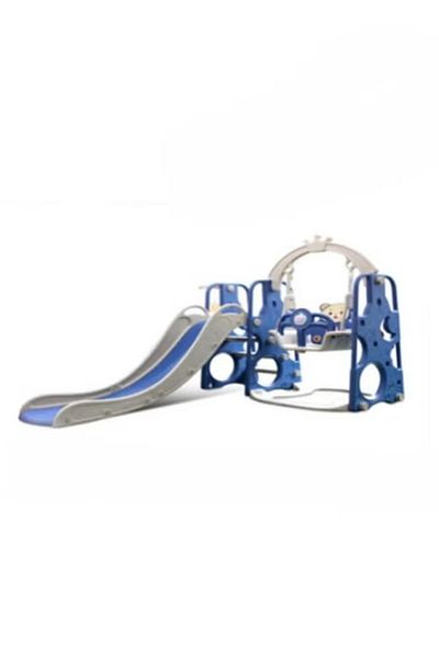FULLJOY Slide with swing and basketball 3*1, blue