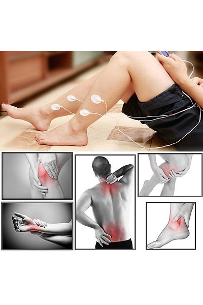 zenifique Set 2 Electrozi Cu Gel, Paduri Autoadezive, Fizioterapie, Reutilizabili, Zenifique, 4.2x3 Cm, Alb