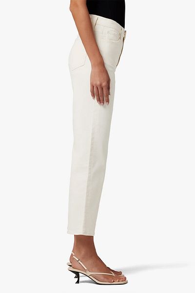 Joe's Jeans Blugi cu talie înaltă, crop cu picior larg, The Blake - - Crem, 26