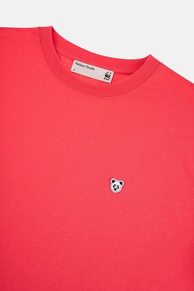 WWF Market Panda Lightweight T-Shirt - Pomegranate Flower
