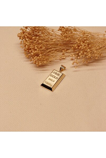 TAHAN MÜCEVHERAT XL Külçe Modern Kolye Ucu