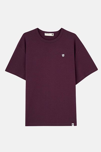 WWF Market Panda Oversize Premium T-Shirt - Βαθύ Μωβ