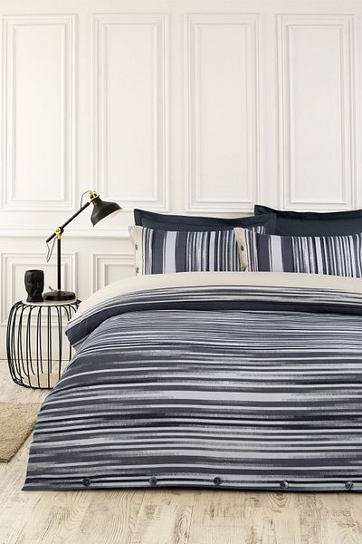 Özdilek Sadem Organic Onyx Double Satin Duvet Cover Set