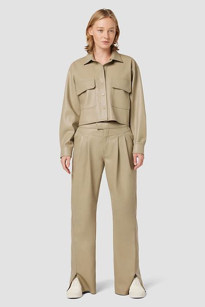 Hudson JACĂ BTN OVERSIZE CROPPED - HUDSON - BEJ, M