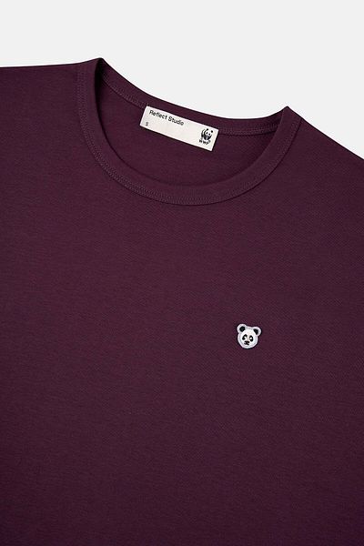 WWF Market Panda Oversize Premium T-Shirt - Βαθύ Μωβ