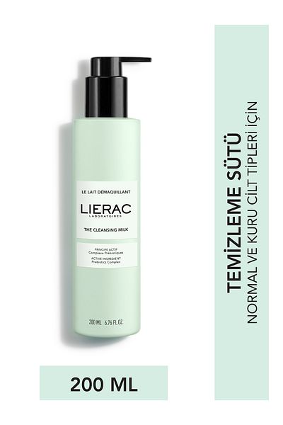 Lierac Cleanser Makeup Remover Milk 200 ml Removes Makeup & Cleanses & Moisturizes