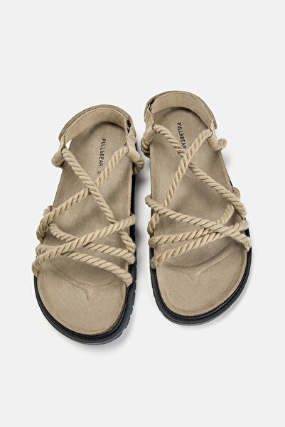 Pull & Bear Düz sandalet