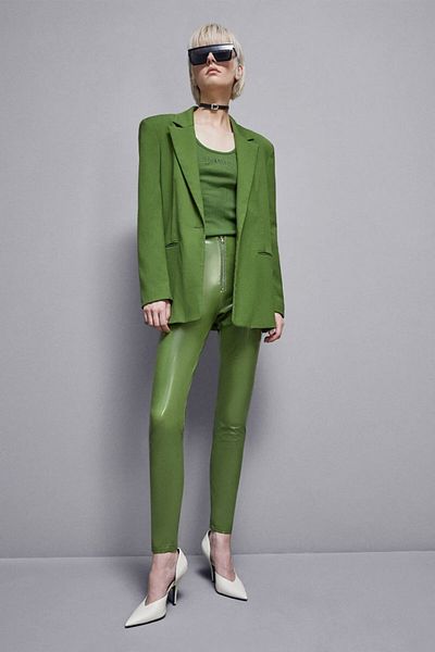 Patrizia Pepe Skinny Pants - - L, Green