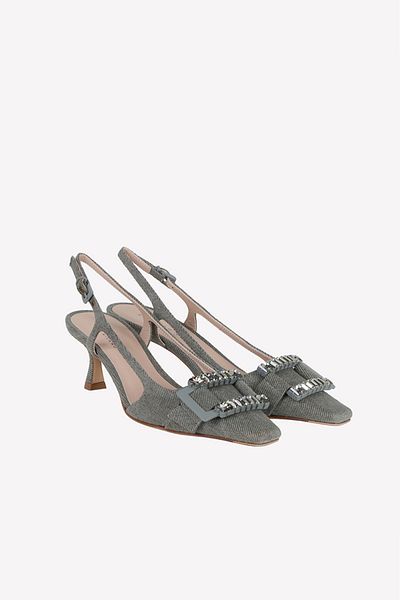 ROBERTO FESTA VINTAGE JEANS SHOES - ROBERTO FESTA - GREEN, 40