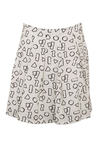 ONLY Skirt Only Cherry White
