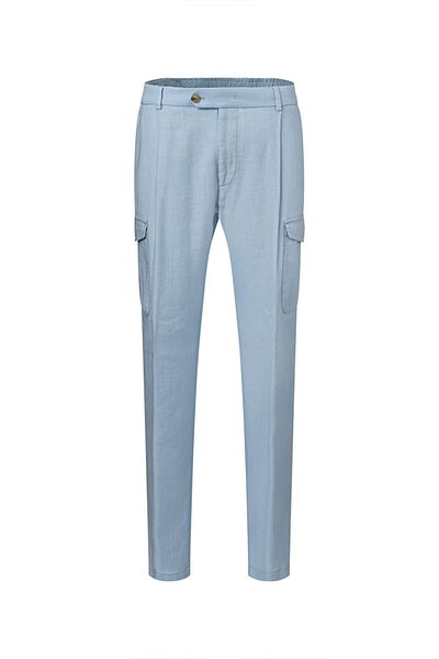 Windsor PANTALONI FAMO2-W2 - WINDSOR - ALBASTRU BEBELUȘ, 56