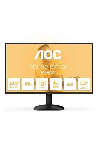 Aoc 24B31H 23.8" 120Hz 1Ms VGA+HDMI FullHD Adaptive-Sync IPS Vesa Monitör