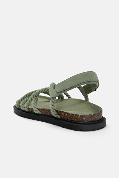 Pull & Bear Cord sandals