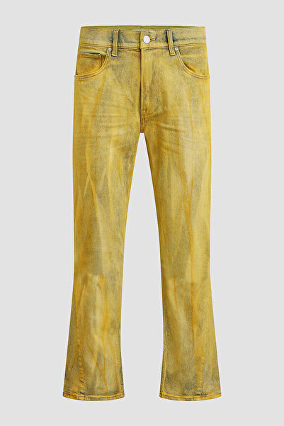 Hudson JEANS WALKER KICK FLARE PW - - YELLOW, 30