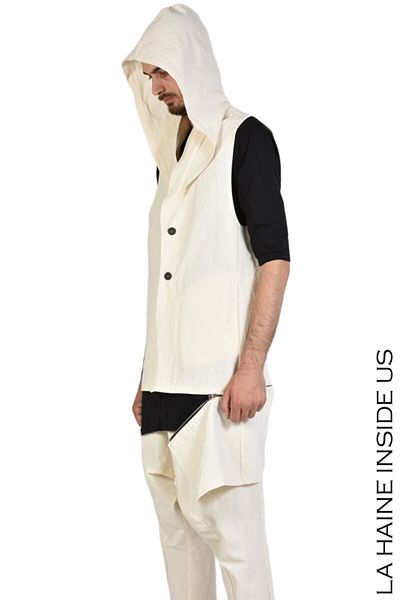 La Haine Inside Us XAGOSTO VEST - LA HAINE INSIDE US - BEIGE, M
