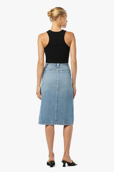 Joe's Jeans PHEOBE PATCH POCKET SKIRT - JOE'S JEANS - BLUE, 26