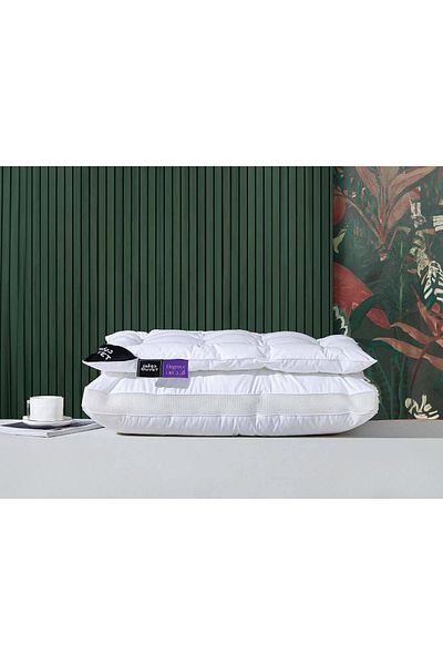 duvet Elegance Pillow 2-Layer Cotton: Smart Design for Complete Comfort