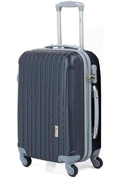 senator Hard side Suitcase on Wheels Ultra Lightweight ABS Light Spinner Trolley Case with Spinner W