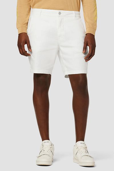 Hudson Pantaloni scurți chino Bermuda din denim - - 32, albi