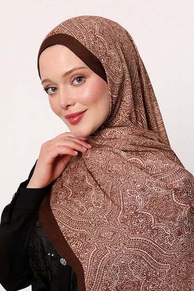 LuvenSara Patterned Silk Shawl