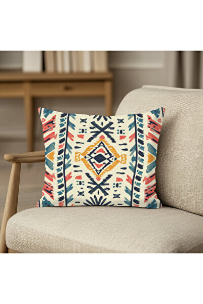 TURKISHRUG KINGDOM غطاء وسادة منقوش بسجادة عتيقة