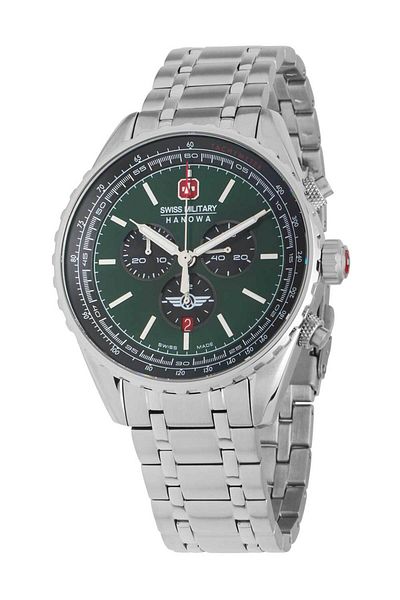 SWISS MILITARY HANOWA Ανδρικό Ρολόι Swiss Military SMWGI0000307, ​​Quartz, 44mm, 10ATM