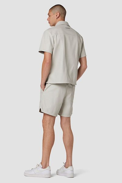 Hudson VEGAN LEATHER BERMUDA - HUDSON - GRAY, 38