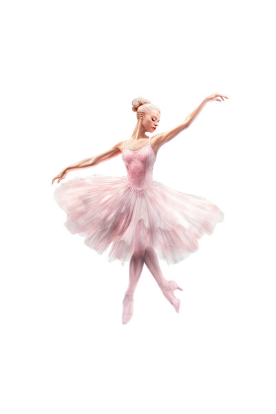 INOVATIX Σετ 8 τεμαχίων, Αυτοκόλλητο Perfect Ballerina, INOVATIX®. 6 εκ.