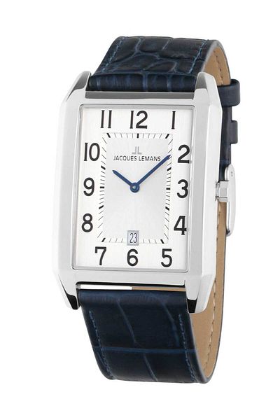 Jacques Lemans Mens Watch Jacques Lemans 1-2160.1A, Quartz, 34mm, 5ATM