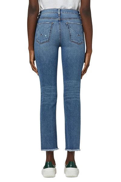 Hudson Blugi drepți cu talie medie CROP NICO - HUDSON - Albastru, 33