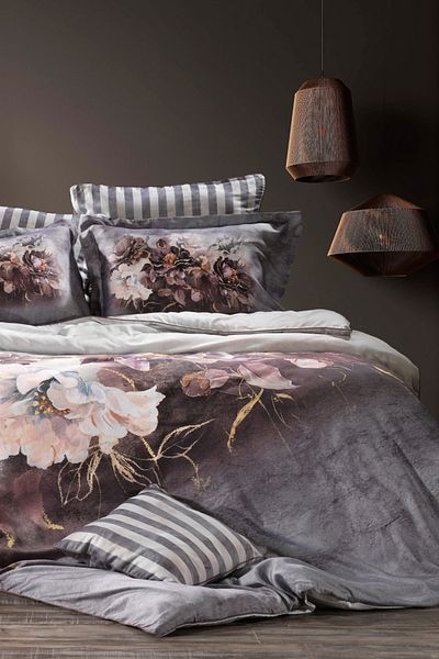 ZEBRA CASA Tiber 7 Piece Double Silk Duvet Cover Set