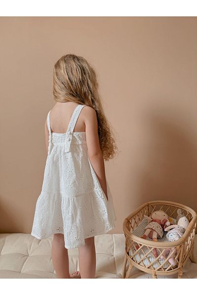 WİKİBOOM Girl's Scalloped Dress