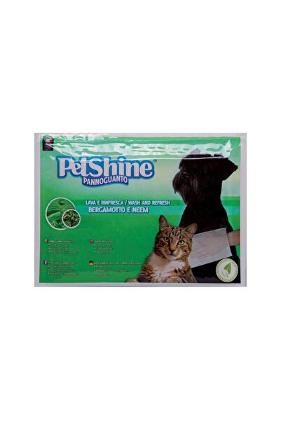 petshine Bergamoto and Neem Pet Grooming Gloves