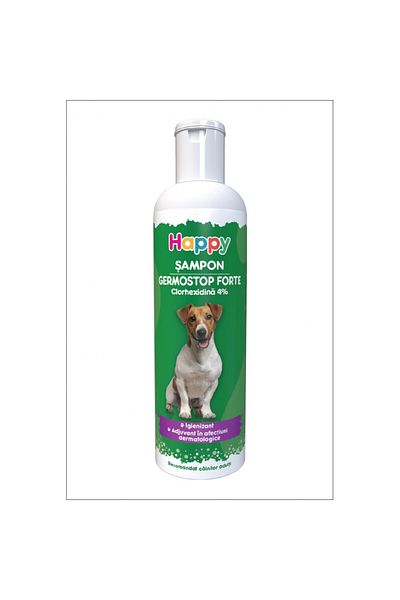 Pasteur Sampon Happy Germostop, clorhexidina 4%, 200 ml