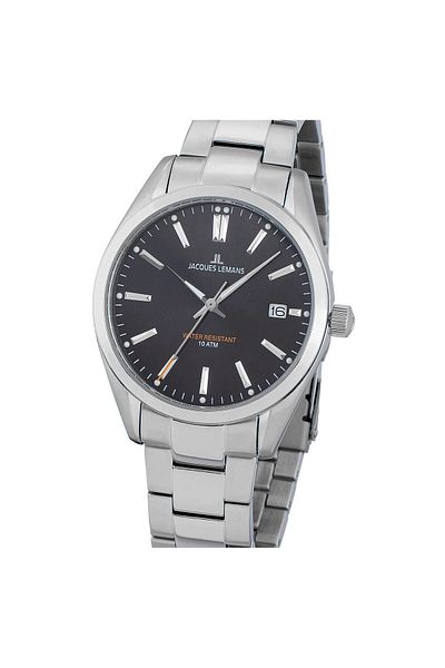 Jacques Lemans Ανδρικό Ρολόι Jacques Lemans 1-1859E, Quartz, 40mm, 10ATM