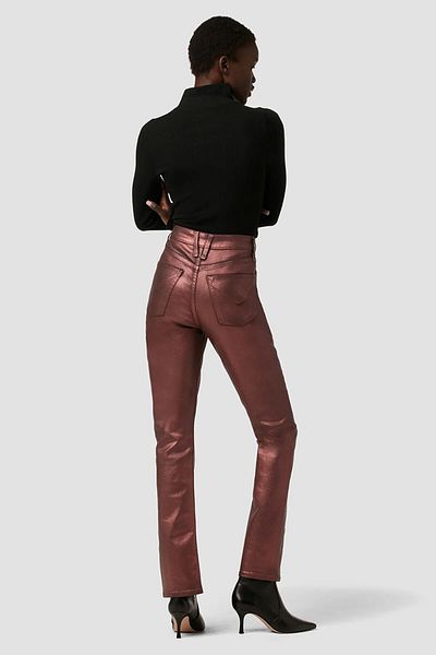 Hudson HARLOW ULTRA HR CIGARETTE VENT JEANS - HUDSON - RED, 25
