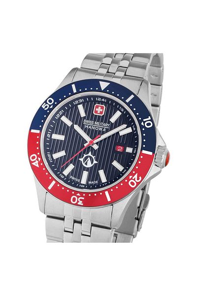 SWISS MILITARY HANOWA Ανδρικό Ρολόι Swiss Military SMWGH2100604, Quartz, 42mm, 10ATM