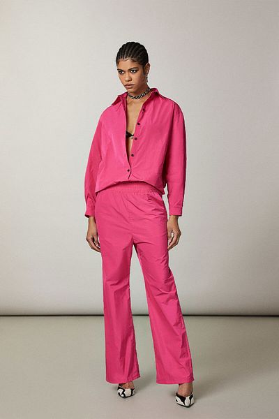 Patrizia Pepe LOW-RISE PANTS - PATRIZIA PEPE - FUCHSIA, 40