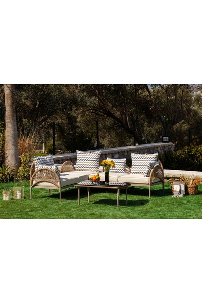 Vivense MARE BOHEM MODÜLER KÖŞE BAHÇE VE BALKON TAKIMI