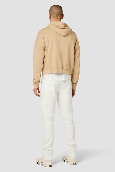 Hudson Blugi Blake Slim Straight Lyocell - - Alb, 36
