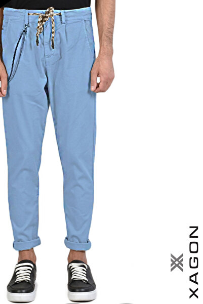 EXAGON PANTALONI CHIC - XAGON - ALBASTRU, 44