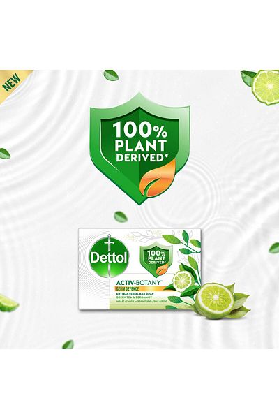 Dettol Activ-Botany Anti-Bacterial Bar Soap Green Tea & Bergamot Scent Value Pack