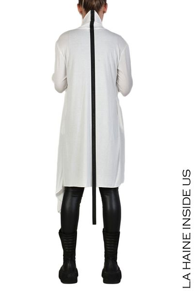 La Haine Inside Us CHALICE CARDIGAN - LA HAINE INSIDE US - WHITE, XS