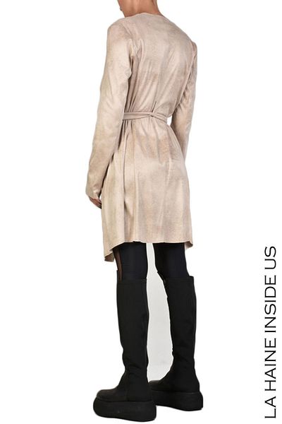 La Haine Inside Us CARDIGAN PORTI - LA HAINE INSIDE US - BEIGE, XS