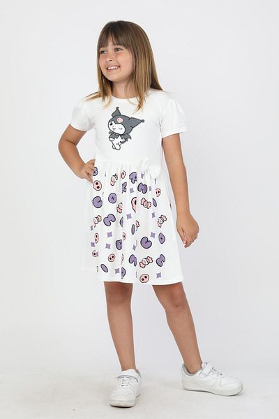 NEWKİDS Printed Girl's Dress
